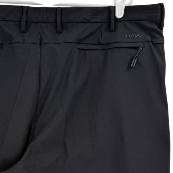 Chaps Golf Mens Slim Fit Black Onyx Stretch Shorts Size 44 Comfort Waistband NWT - Picture 4 of 11